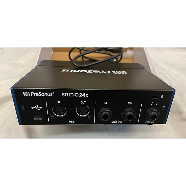 Used PreSonus Studio 24C Audio Interface