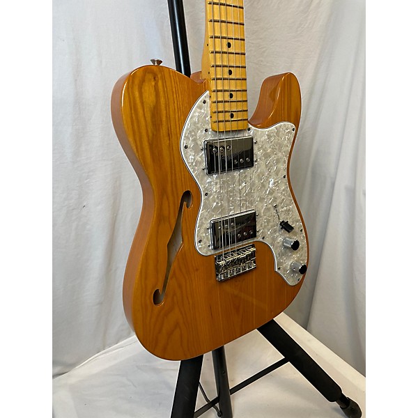 Used Fender Used Fender 1972 American Vintage Telecaster Thinline Natural Solid Body Electric Guitar