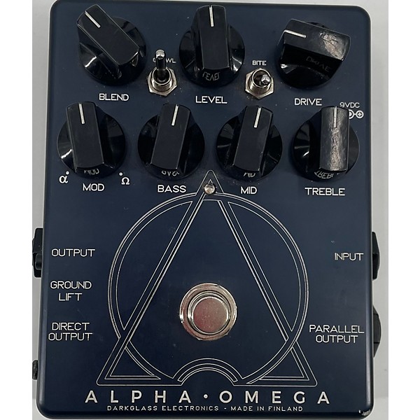 Used Darkglass Alpha Omega Bass Effect Pedal