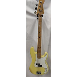 Used Fender Used Fender Player Precision Bass Yellow Electric Bass Guitar