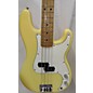 Used Fender Used Fender Player Precision Bass Yellow Electric Bass Guitar