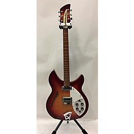 Vintage Rickenbacker Vintage 1989 Rickenbacker 330 Fireglo Hollow Body Electric Guitar