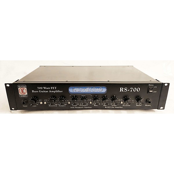 Used Nemesis RS-700 Bass Amp Head