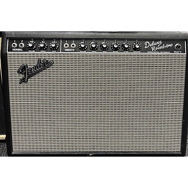 Used Fender Used Fender 1965 Reissue Deluxe Reverb 22W 1x12 Tube Guitar Combo Amp