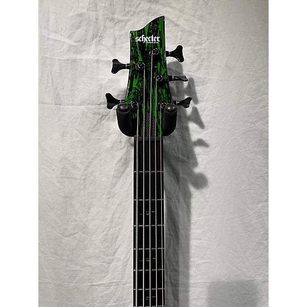 Used Schecter Guitar Research Used Schecter Guitar Research C5 Silver Mountain Electric Bass Guitar