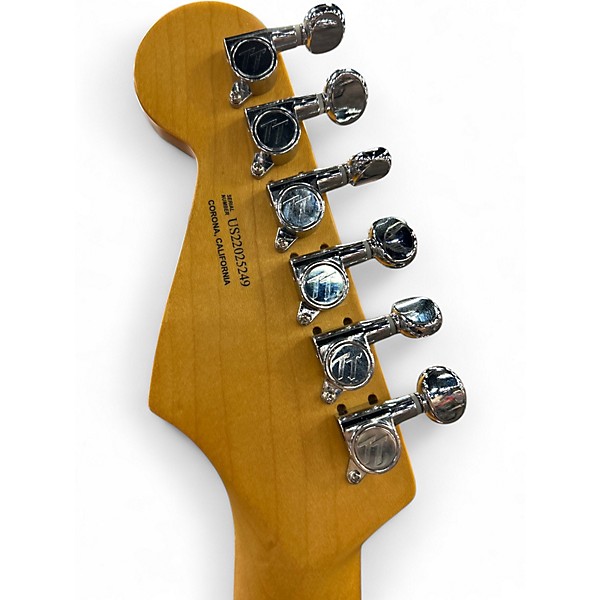 Used 2019 Fender American Ultra Stratocaster Cobra Blue Solid Body Electric Guitar