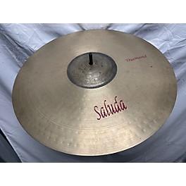 Used Saluda Used Saluda 21in Diamond Ride Cymbal