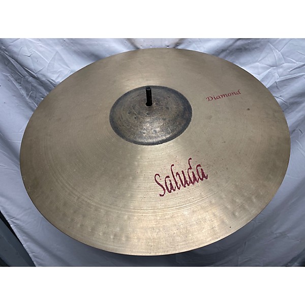 Used Saluda Used Saluda 21in Diamond Ride Cymbal