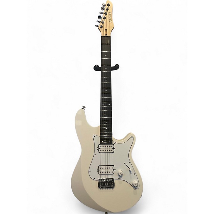 Used Kiesel LYRA White Solid Body Electric Guitar White | Guitar