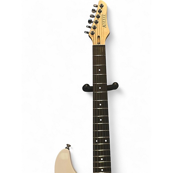 Used Kiesel LYRA White Solid Body Electric Guitar
