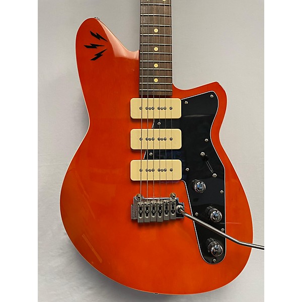 Used Reverend Used Reverend Ron Asheton Jet Stream 390 Rock Orange Solid Body Electric Guitar