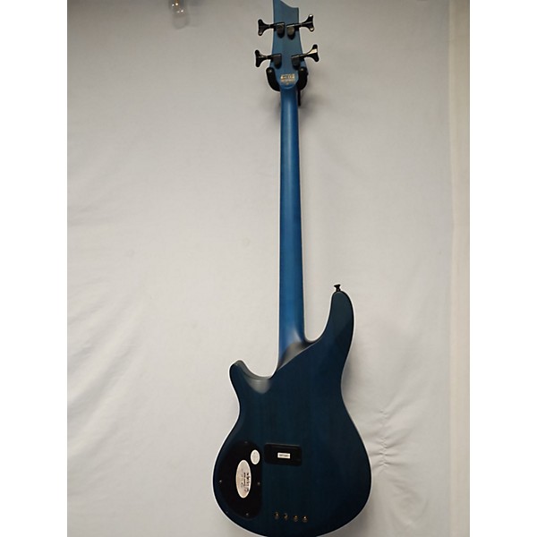 Used Schecter Guitar Research Used Schecter Guitar Research C4 GT 4 String Blue Electric Bass Guitar