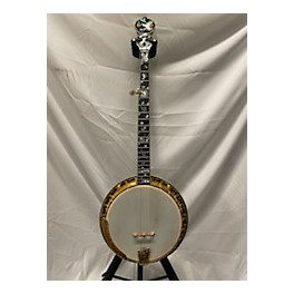 Used In Store Used Used 2001 Ome Grand Artist Antique Natural Banjo