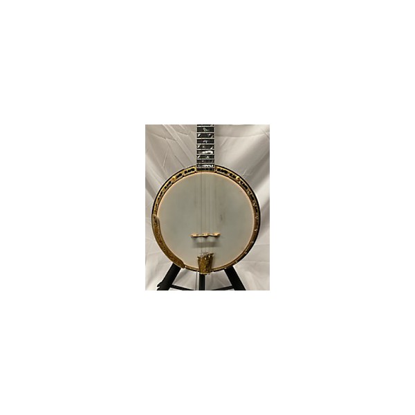 Used Used 2001 Ome Grand Artist Antique Natural Banjo