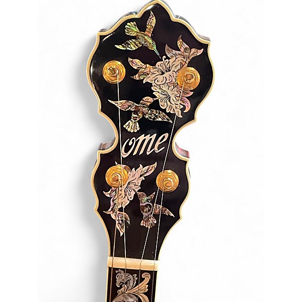Used 2001 Ome Grand Artist Antique Natural Banjo