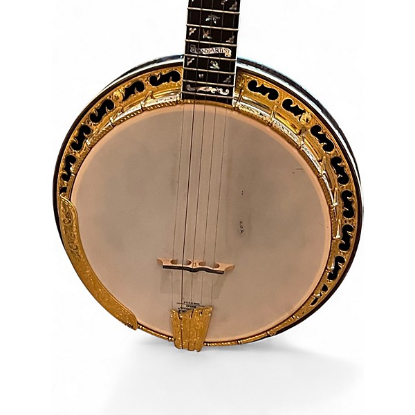 Used 2001 Ome Grand Artist Antique Natural Banjo