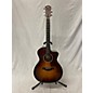 Used Taylor Used Taylor 214CE SB DLX Tobacco Sunburst Acoustic Electric Guitar thumbnail