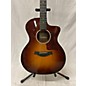 Used Taylor Used Taylor 214CE SB DLX Tobacco Sunburst Acoustic Electric Guitar