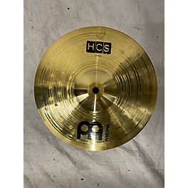 Used MEINL 10in HCS Splash Cymbal