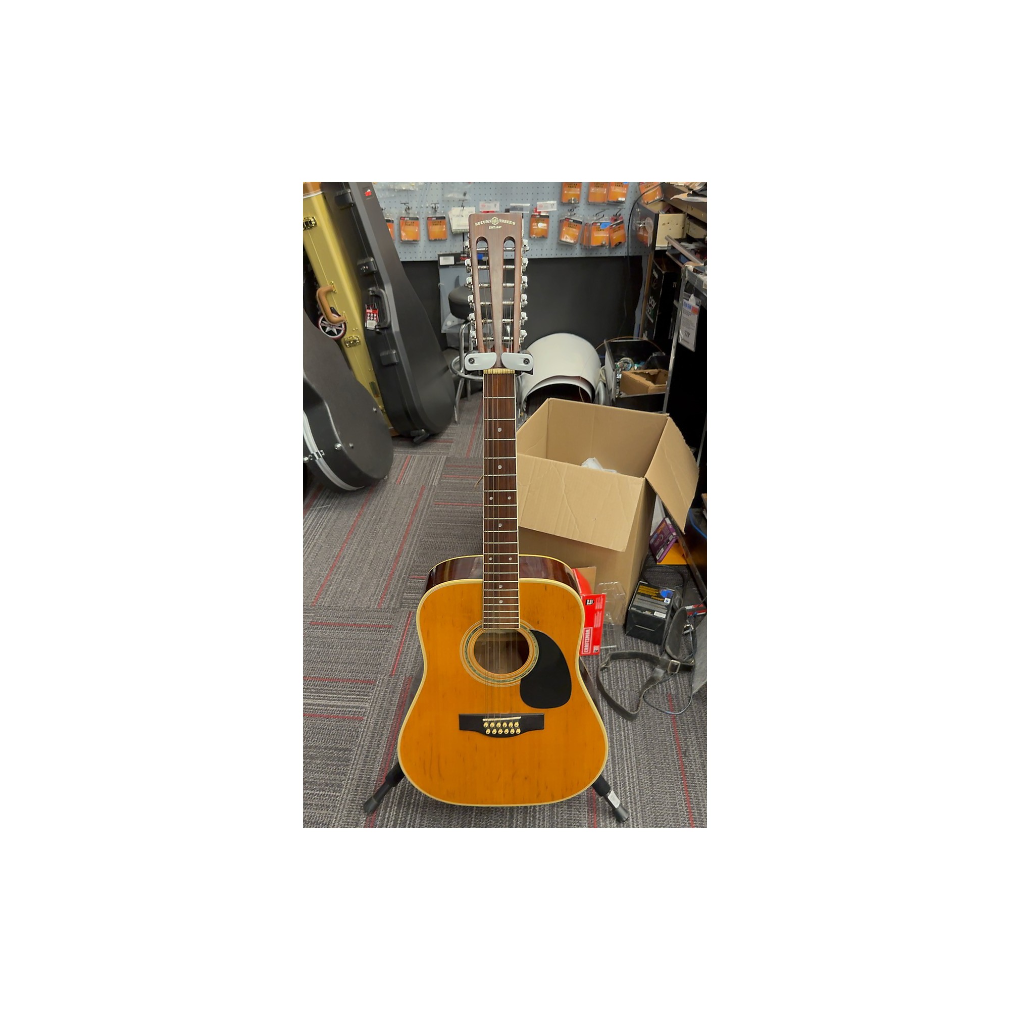 70年代ヴィンテージ　12弦　Suzuki F-250 アコースティックギター 70年代ヴィンテージ 12弦 Suzuki F-250 アコースティックギター