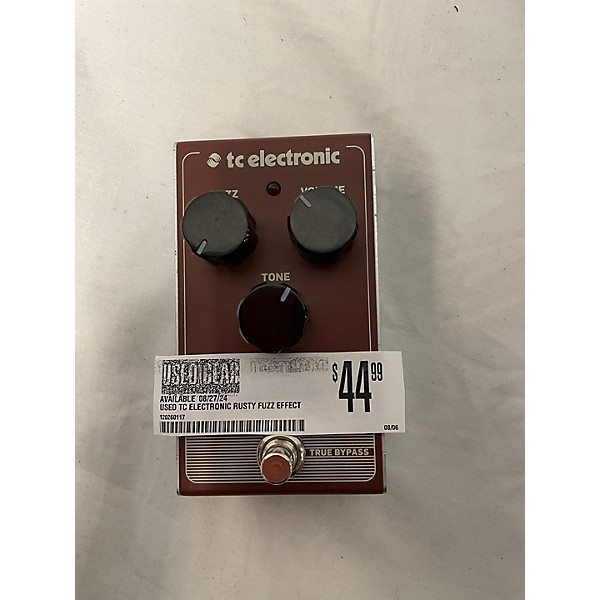 Used TC Electronic Rusty Fuzz Effect Pedal