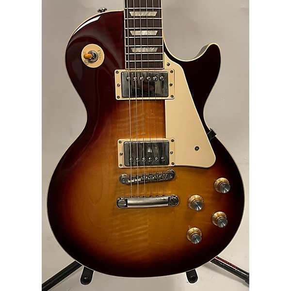 Used Gibson Used Gibson Les Paul Standard '60s Figured Top Iced Tea Solid Body Electric Guitar