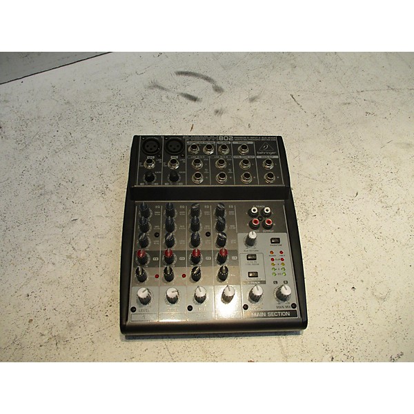 Used Behringer Xenyx 802 Unpowered Mixer