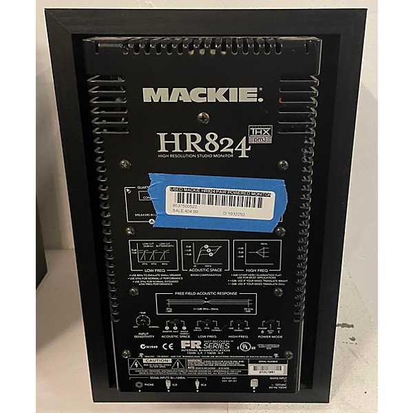 Used Mackie HR824 Pair Powered Monitor