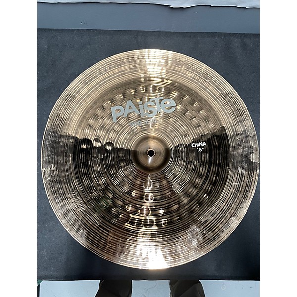 Used Paiste 18in 900 Series 18in China Cymbal