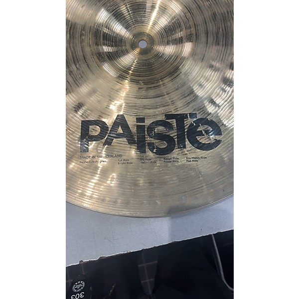 Used Paiste 20in Signature Power Ride Cymbal