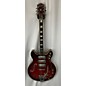 Vintage Vintage 1960s Harmony H-78 Metallic Candy Red Burst Hollow Body Electric Guitar thumbnail