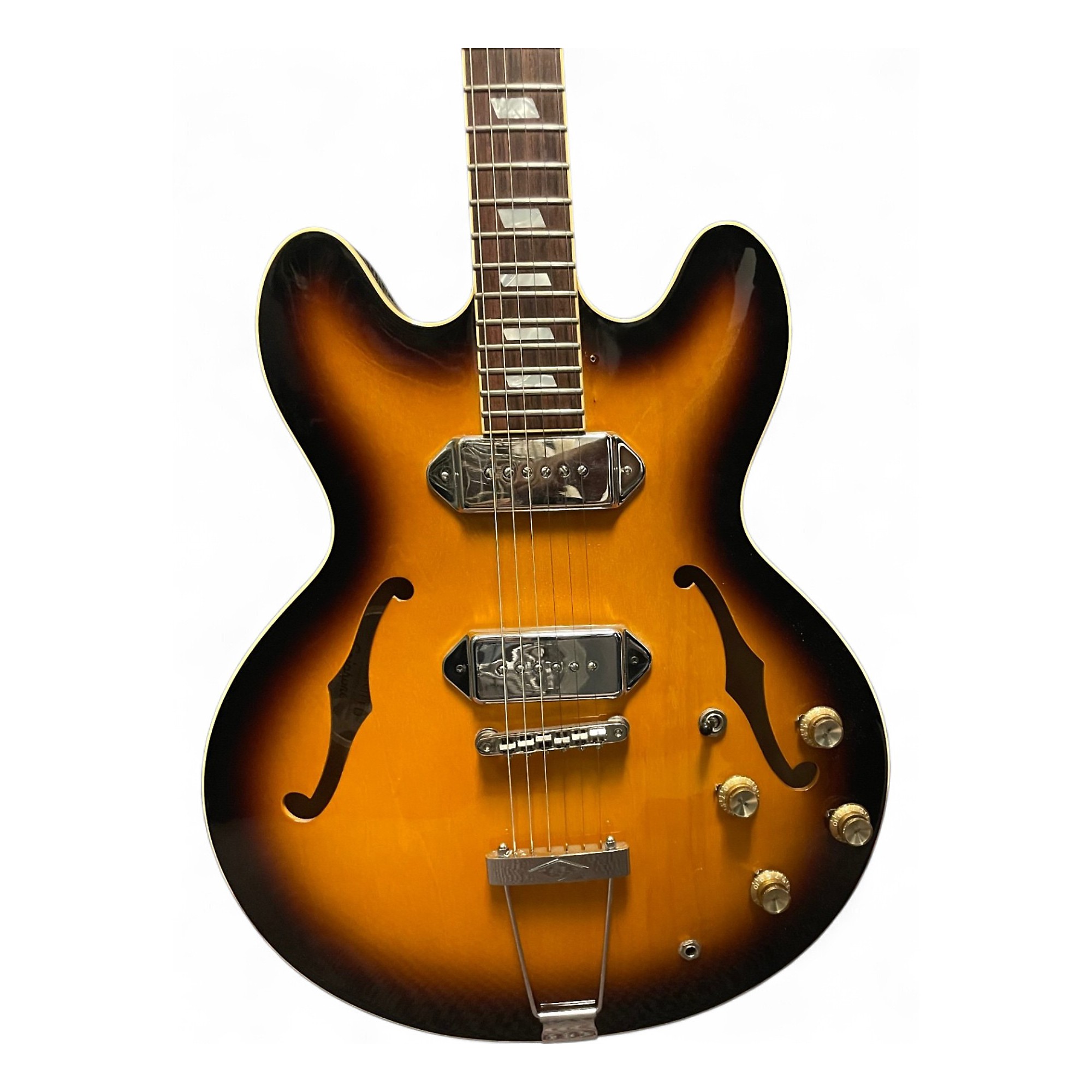 Used Epiphone Elitist 1965 Casino Vintage Sunburst Hollow