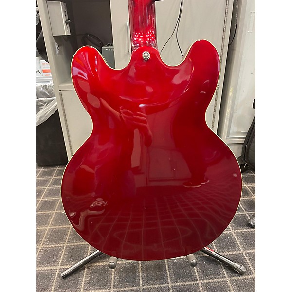 Used Epiphone Used Epiphone RIVIERA Red Hollow Body Electric Guitar