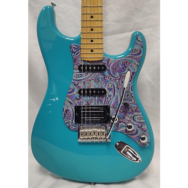 Used Fender Used Fender American Professional II Stratocaster Miami Blue Solid Body Electric Guitar