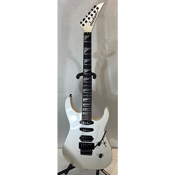 Used Jackson Used Jackson SRS-SL3 Platinum Pearl Solid Body Electric Guitar