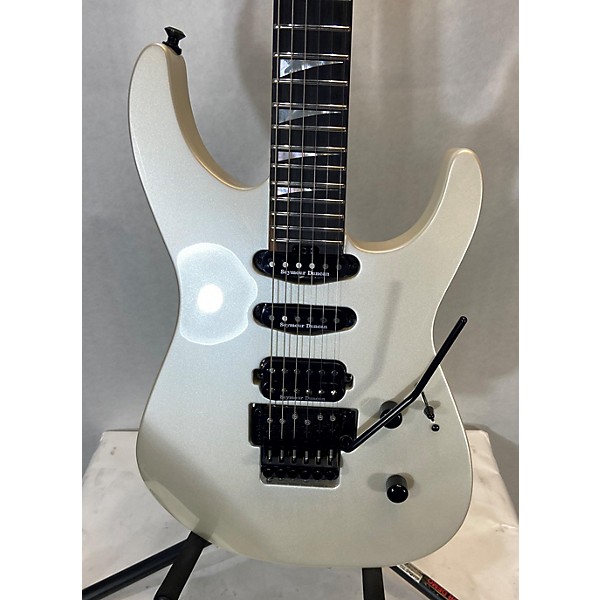 Used Jackson Used Jackson SRS-SL3 Platinum Pearl Solid Body Electric Guitar