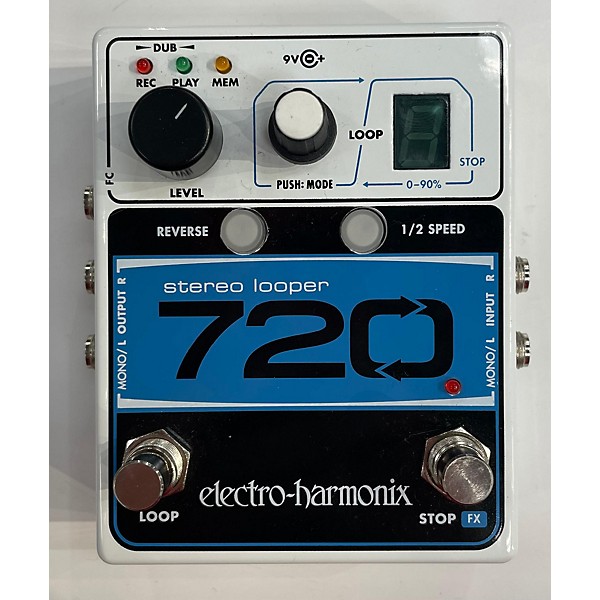 Used Electro-Harmonix 720 Stereo Looper Pedal