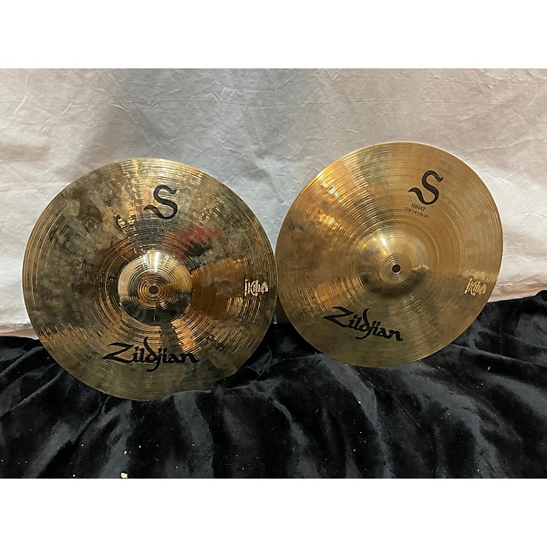 Used Zildjian 14in S Family 14 Inch Hi Hat Pair Cymbal