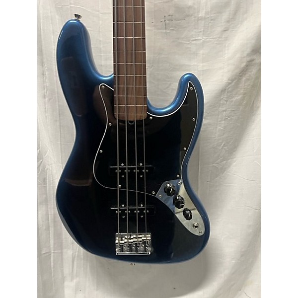 Used Fender Used Fender American Professional II Jazz Bass Fretless Dark Knight Electric Bass Guitar