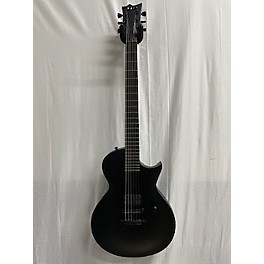 Used ESP Used ESP LTD BLACK METAL Satin Black Solid Body Electric Guitar