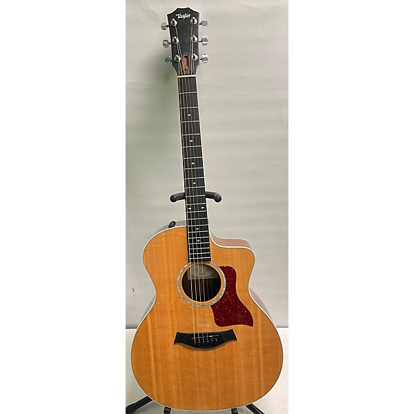 Used Taylor Used Taylor 214CE Deluxe Natural Acoustic Electric Guitar