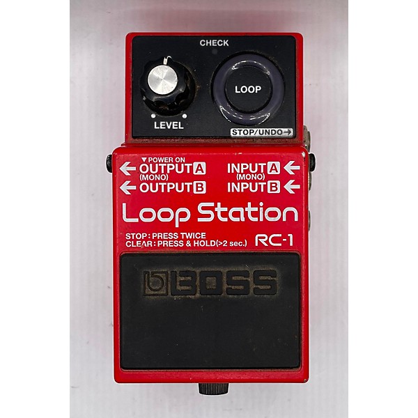 Used Used BOSS RC1 Loop Station Pedal