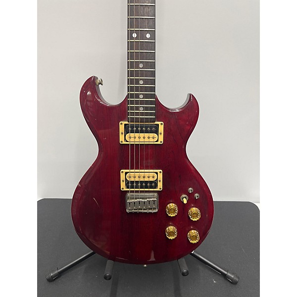 Used Aria Used Aria CS-350 Red Solid Body Electric Guitar