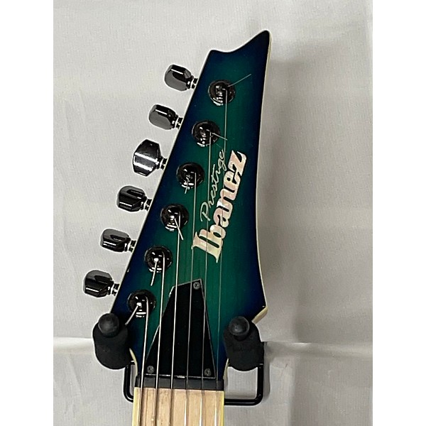 Used Ibanez Used Ibanez RG652AHMFX Prestige Hard Tail Nebula Green Burst Solid Body Electric Guitar