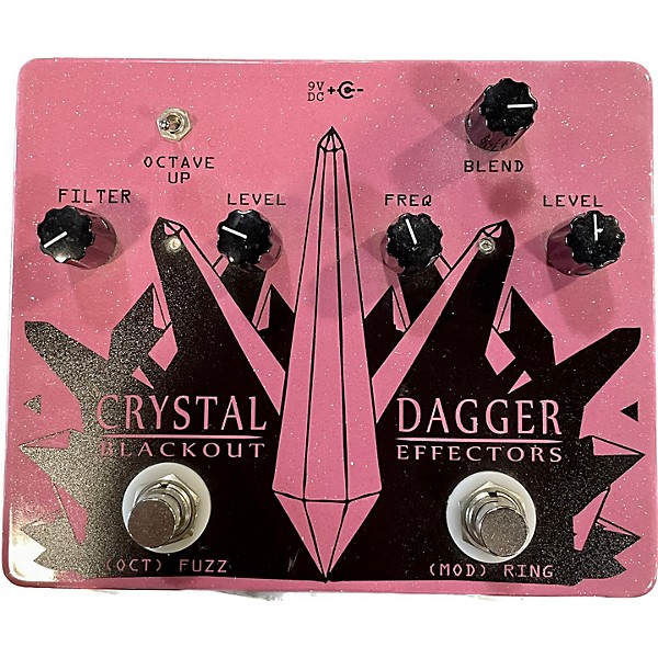 Used Blackout Effectors Used Blackout Effectors Crystal Dagger Effect Processor