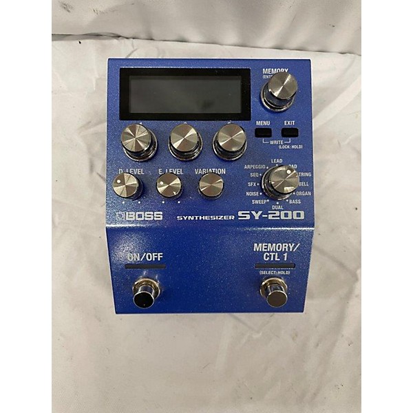 Used BOSS SY200 Effect Pedal