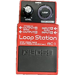 Used BOSS RC1 Loop Station Pedal