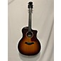 Used Taylor 214CE-SB DLX Acoustic Electric Guitar thumbnail