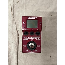 Used Zoom Used Zoom ZMS60B Multistomp Bass Bass Effect Pedal