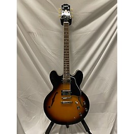 Used Epiphone Used Epiphone ES335 Tobacco Sunburst Hollow Body Electric Guitar